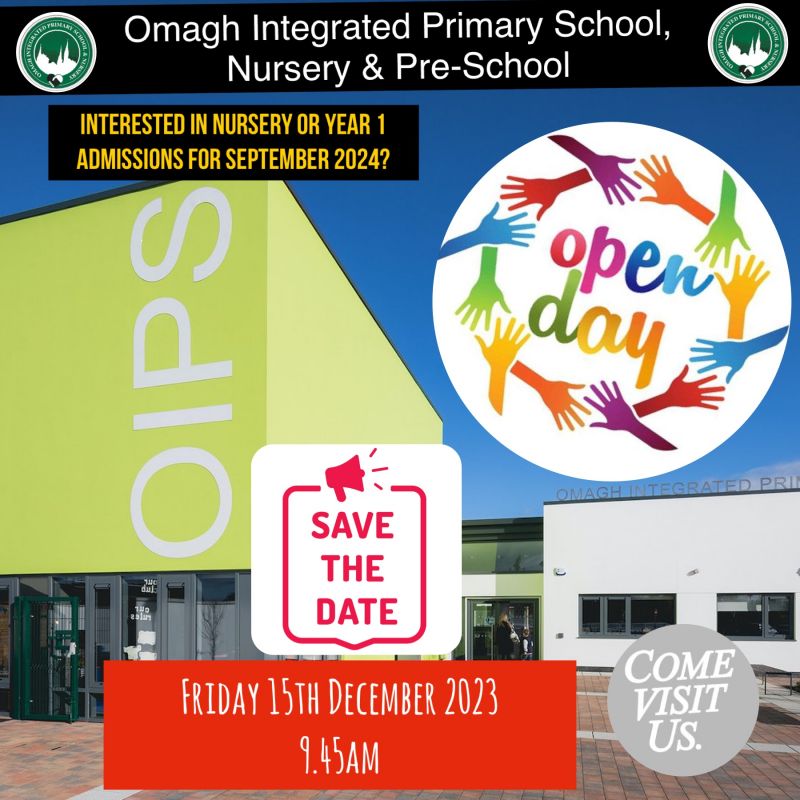 🌟🌟Open Day @ OIPS Friday 15th December 2023 @ 9.45am🌟🌟