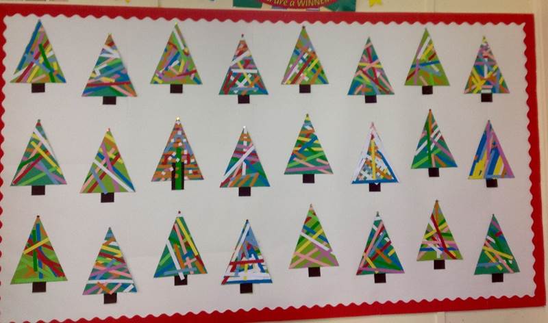 Christmas Art in Year 5