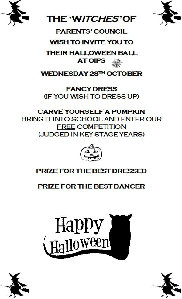 Halloween Fun hosted by Parents' Council