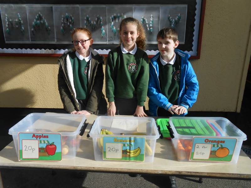 OIPS Student Council Fruit Cart