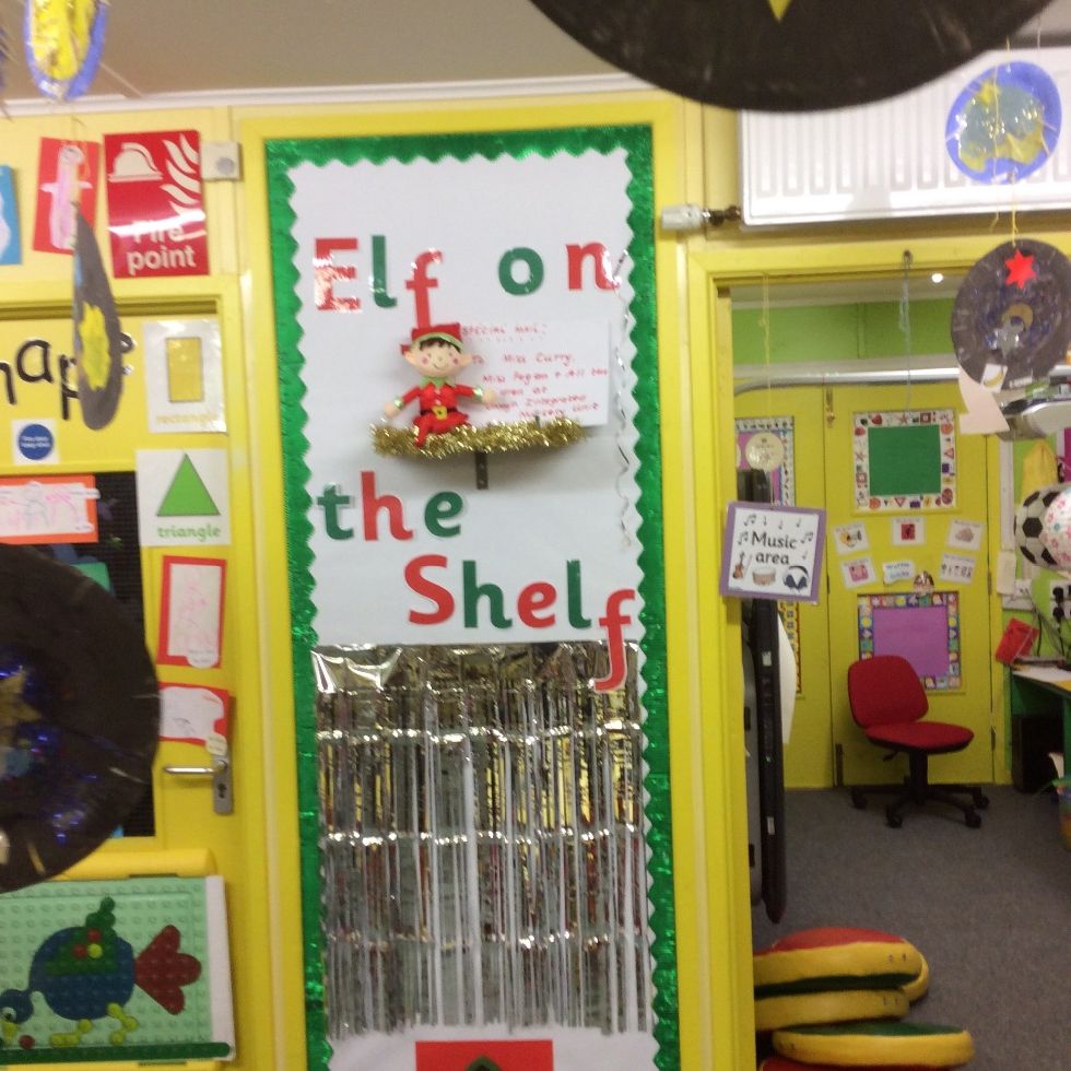 Alfie the Elf at Nursery