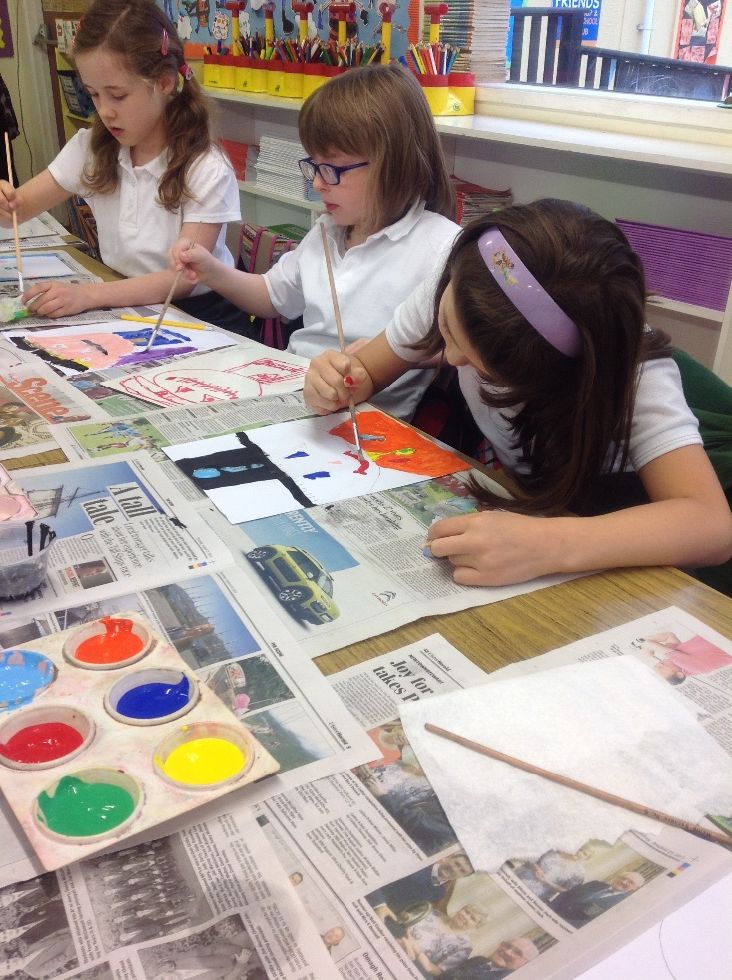 Art in Miss Eccles' Year 5 