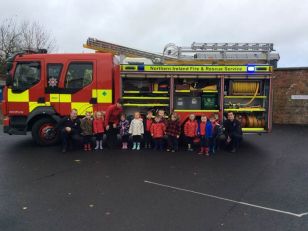Fire Engine visit to Nursery